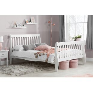 Single sleigh on sale bed frame